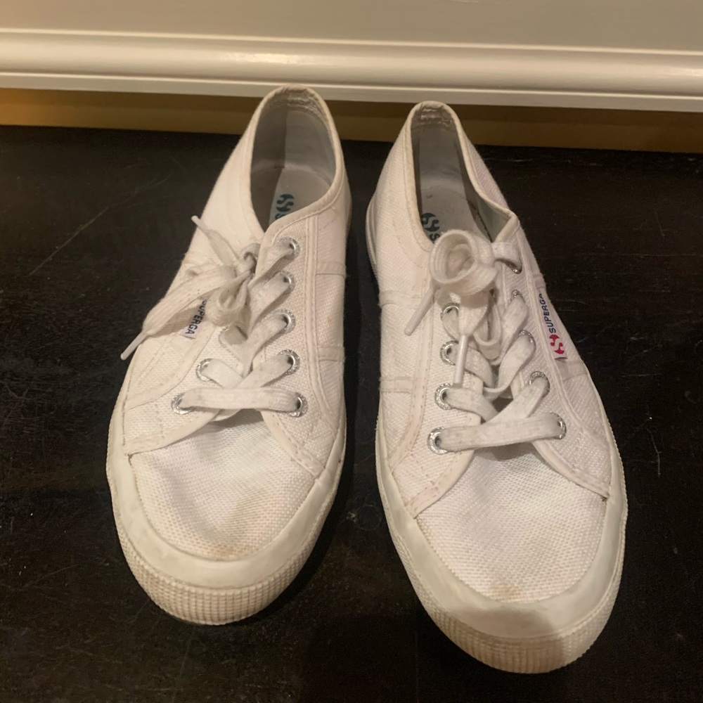 white superga sneakers